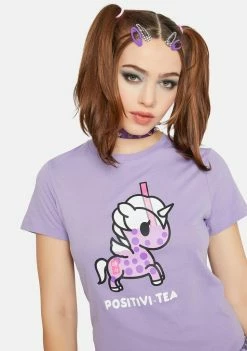 Tokidoki Positivi-Tea Graphic Tee Tops