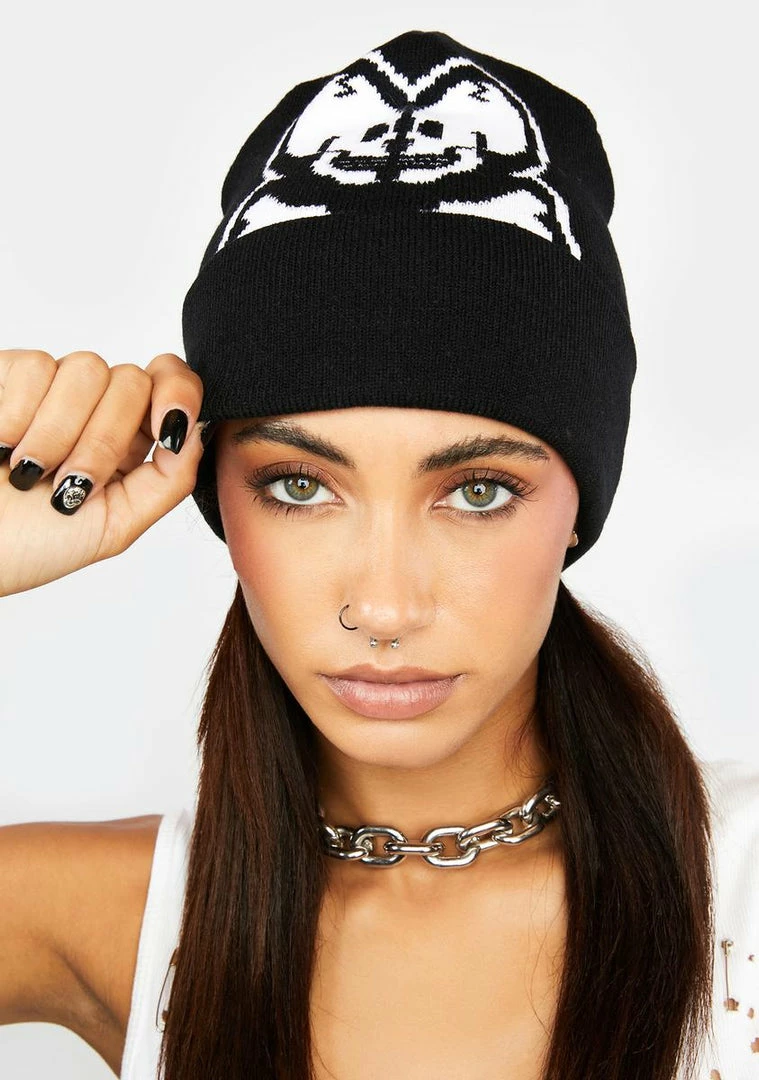 Tokidoki Double Skull Beanie Hats 7 Tokidoki Double Skull Beanie Hats