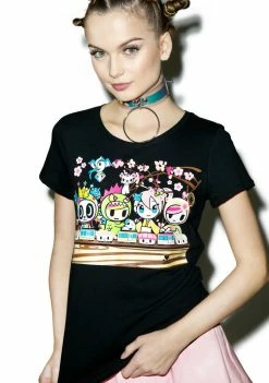 Tokidoki Tops Densha T-Shirt 7 Tokidoki Tops Densha T-Shirt