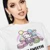 Tokidoki Tops X Hello Kitty Hey Sweetie Graphic Tee 1 Tokidoki Tops X Hello Kitty Hey Sweetie Graphic Tee