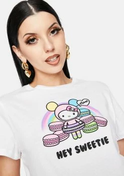 Tokidoki Tops X Hello Kitty Hey Sweetie Graphic Tee