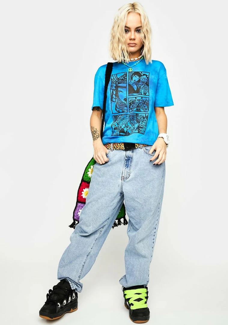 Tokidoki Swirly Tie Dye Tee 5 Tokidoki Swirly Tie Dye Tee
