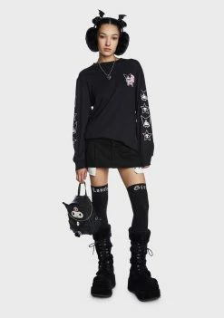 Tokidoki Tops Toki Kuromi Long Sleeve Tee 10 Tokidoki Tops Toki Kuromi Long Sleeve Tee