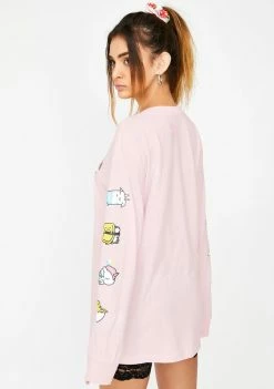 Tokidoki Gudetama Donut Nap Graphic Tee Tops