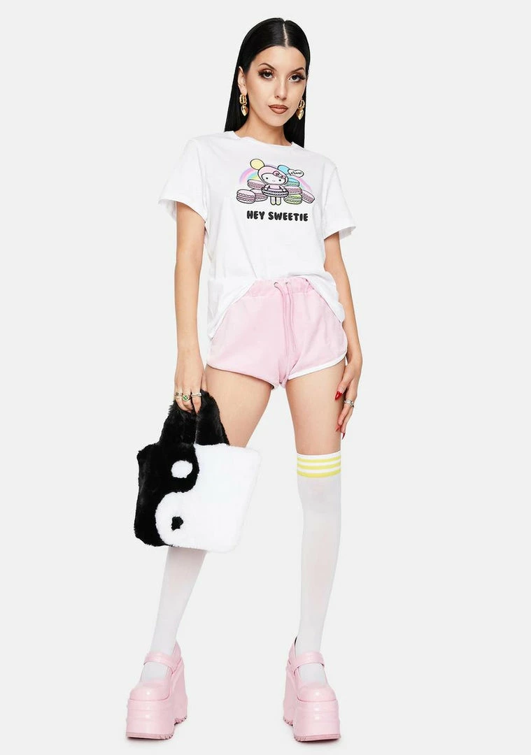 Tokidoki Tops X Hello Kitty Hey Sweetie Graphic Tee 5 Tokidoki Tops X Hello Kitty Hey Sweetie Graphic Tee