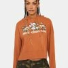Tokidoki Pullover Hoodie Grow On Waffle Knit Hoodie