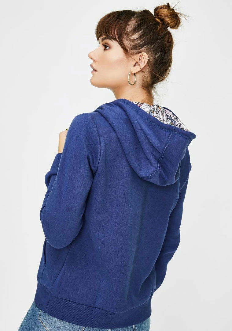 Tokidoki Take Flight Zip-Up Hoodie Tops 6 Tokidoki Take Flight Zip-Up Hoodie Tops