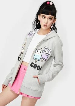 Tokidoki Stay Cool Zip Up Hoodie