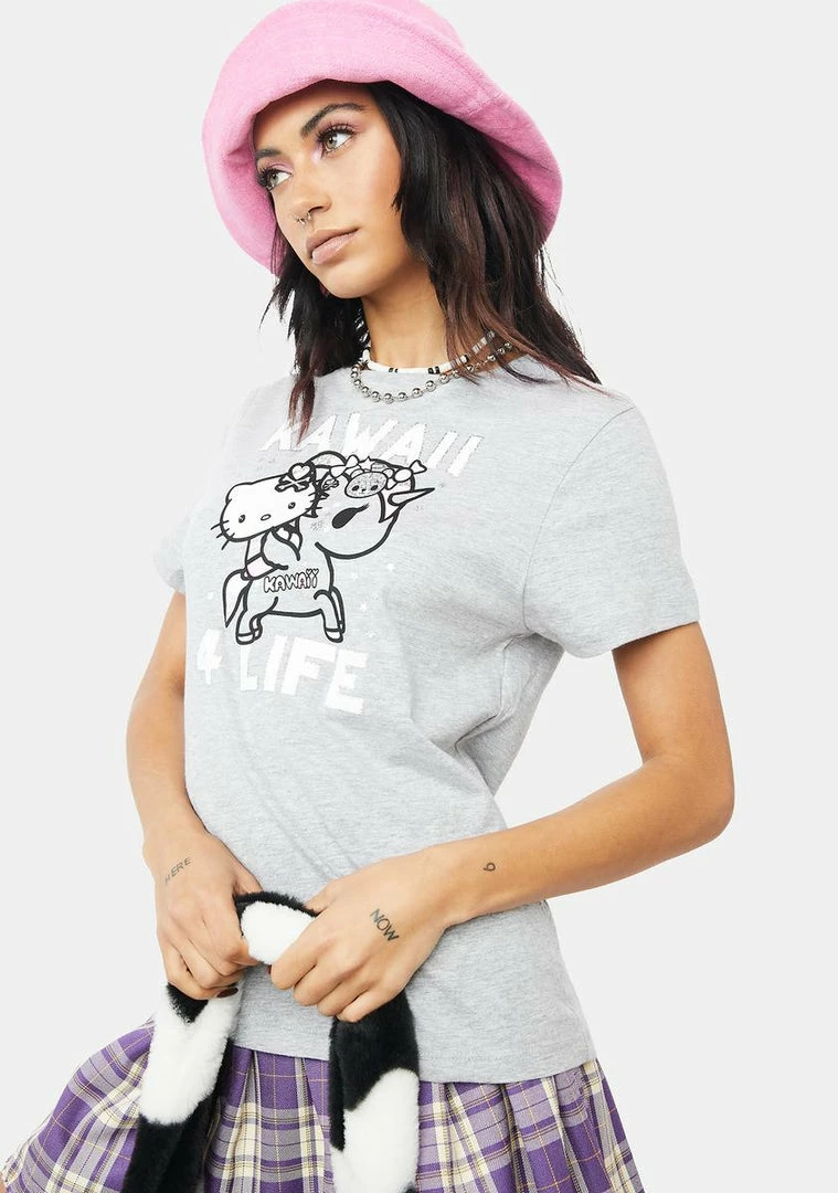 Tokidoki Kawaii 4 Life Graphic Tee 3 Tokidoki Kawaii 4 Life Graphic Tee