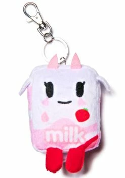 Tokidoki Strawberry Milk Moofia Plush Keychain Other Shit