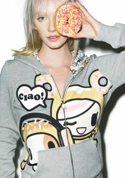 Tokidoki Ciao Donutella Hoodie Outerwear
