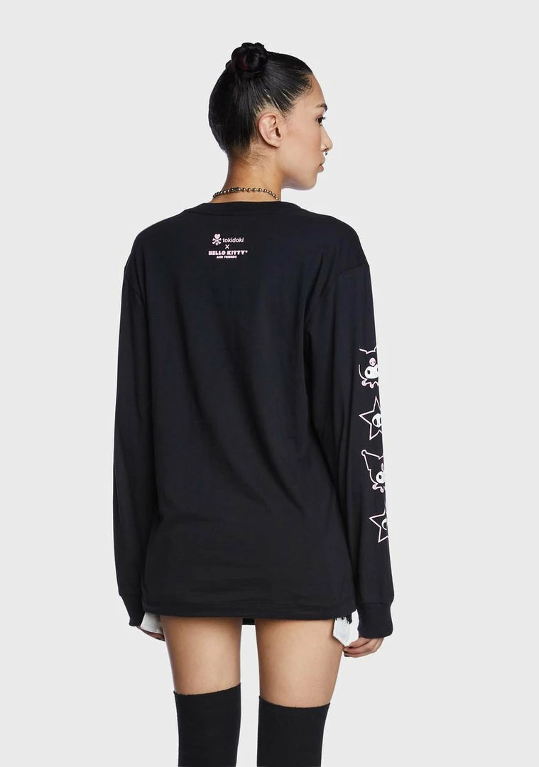 Tokidoki Tops Toki Kuromi Long Sleeve Tee 7 Tokidoki Tops Toki Kuromi Long Sleeve Tee