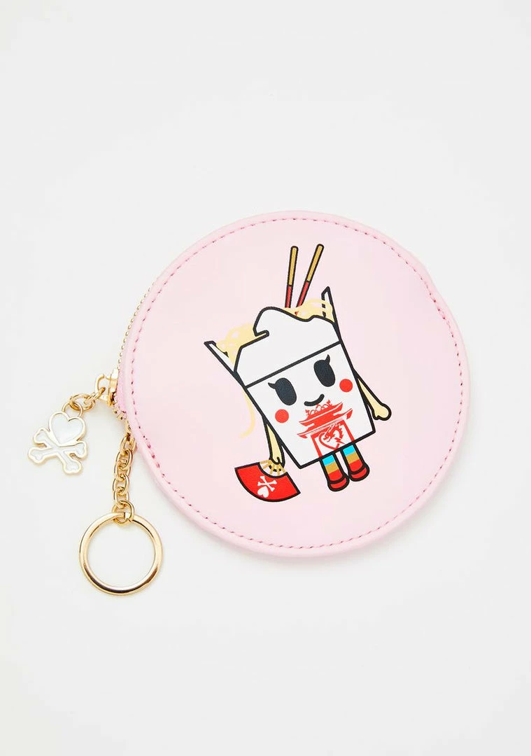 Tokidoki Toki Takeout Coin Purse Keychain Bags & Wallets 4 Tokidoki Toki Takeout Coin Purse Keychain Bags & Wallets