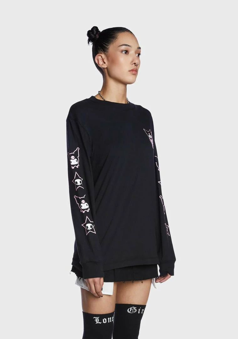 Tokidoki Tops Toki Kuromi Long Sleeve Tee 5 Tokidoki Tops Toki Kuromi Long Sleeve Tee