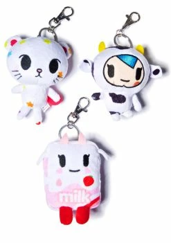 Tokidoki Other Shit Mozzarella Plush Keychain 7 Tokidoki Other Shit Mozzarella Plush Keychain