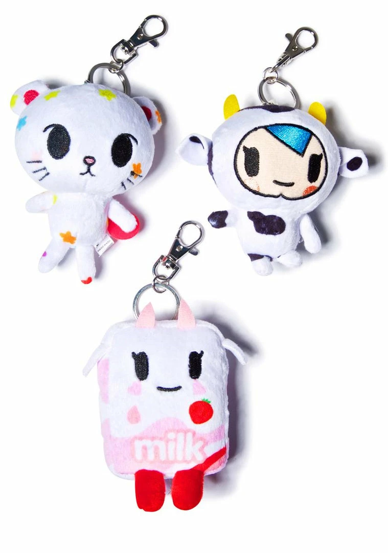 Tokidoki Other Shit Mozzarella Plush Keychain 5 Tokidoki Other Shit Mozzarella Plush Keychain